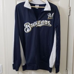 Milwaukee Brewers track jacket